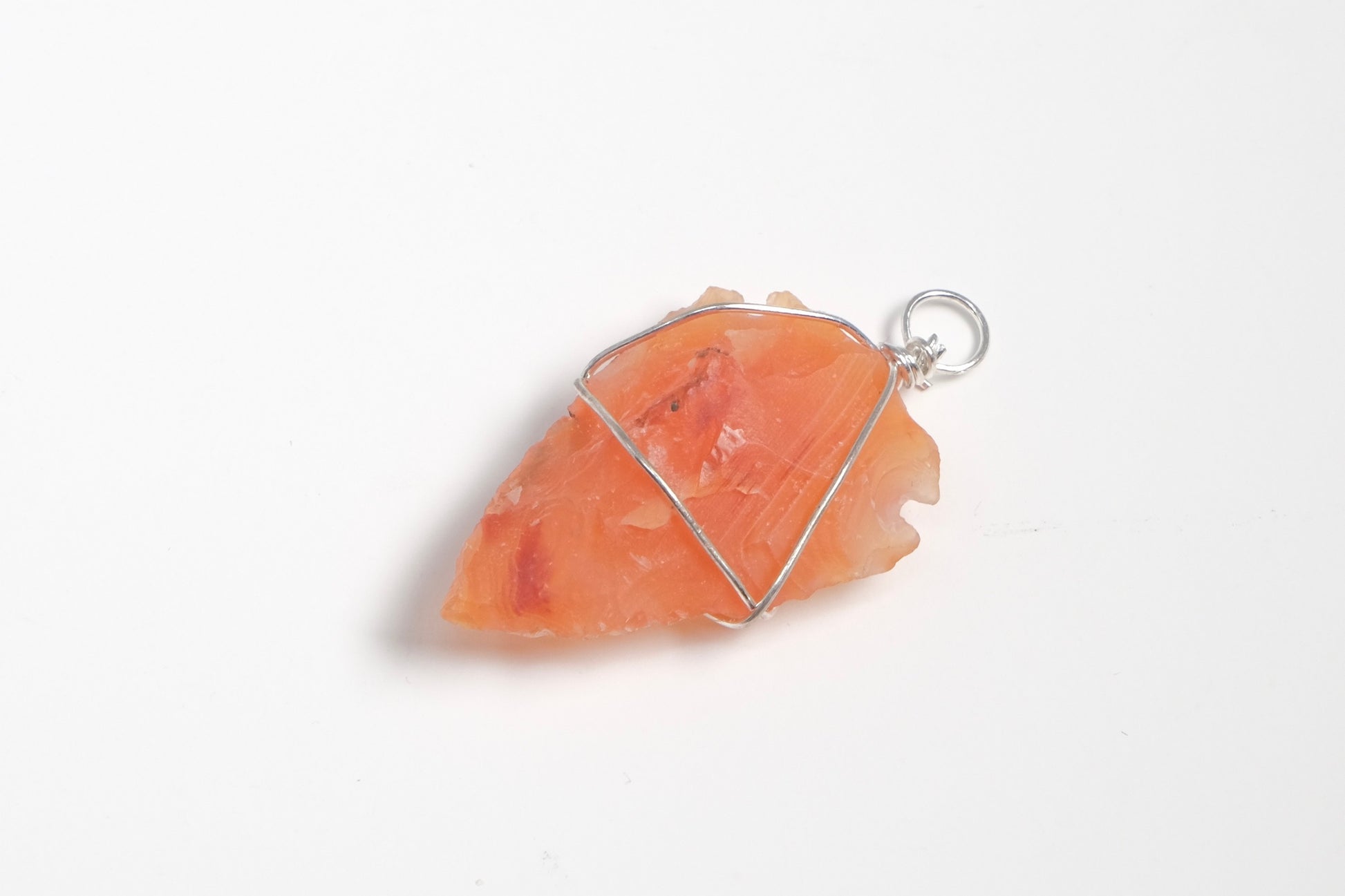 Arrowhead Wire Wrapped Pendant (Options)