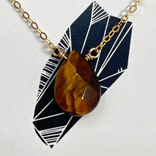Load image into Gallery viewer, Tigers Eye Necklace by Eleven Love
