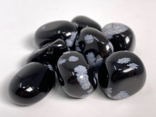 Load image into Gallery viewer, Snowflake Obsidian - Tumbled
