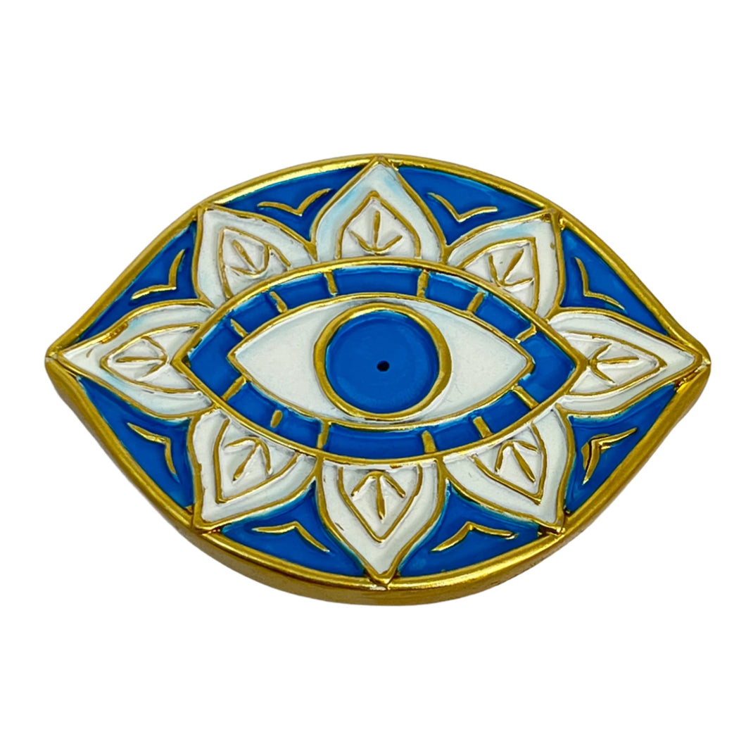 Blue Eye Incense Holder