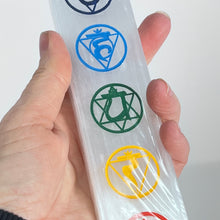 Load image into Gallery viewer, Selenite (Chakra) Incense Holder
