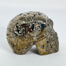 Load image into Gallery viewer, Crystal Skull - Pyrite

