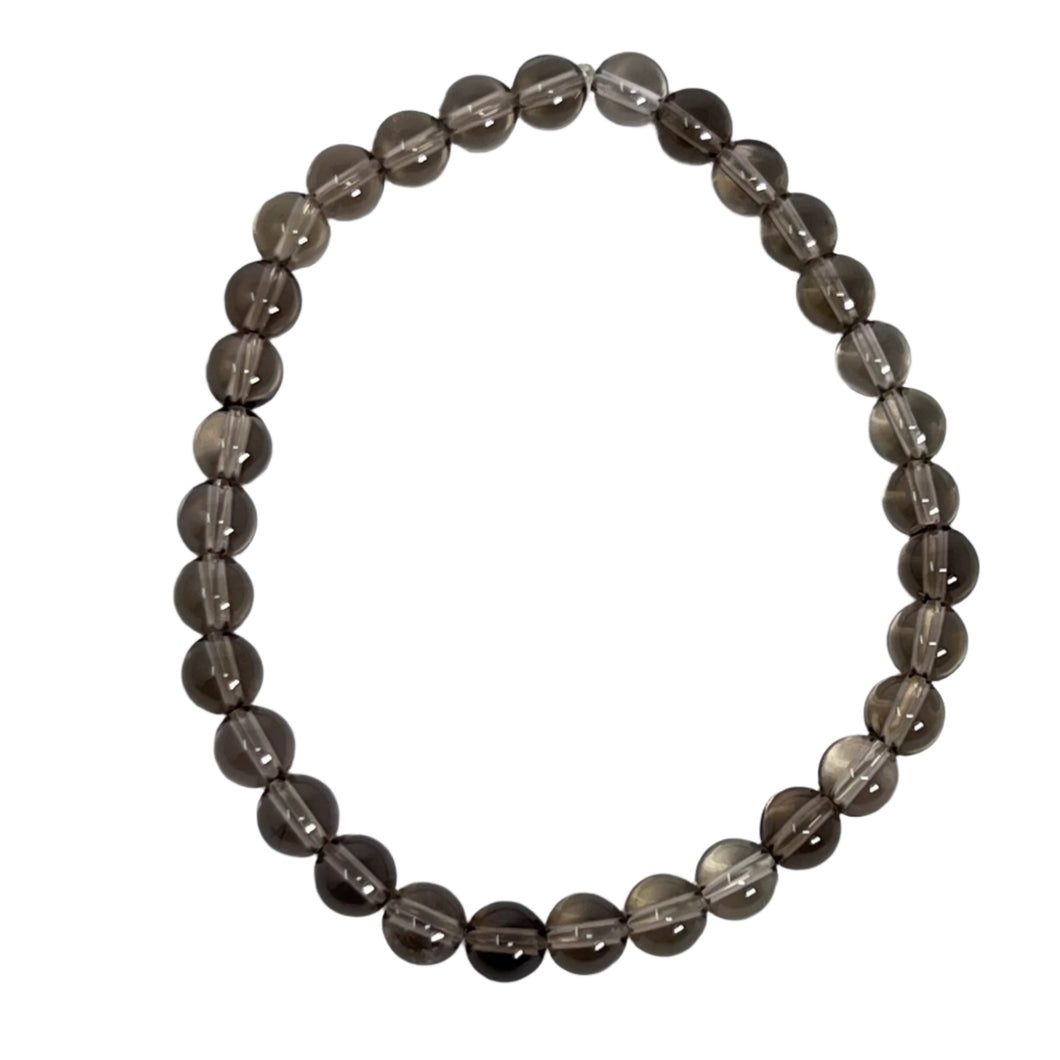 Bracelet - Smoky Quartz 6mm