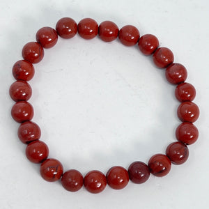 Bracelet - Red Jasper 8mm