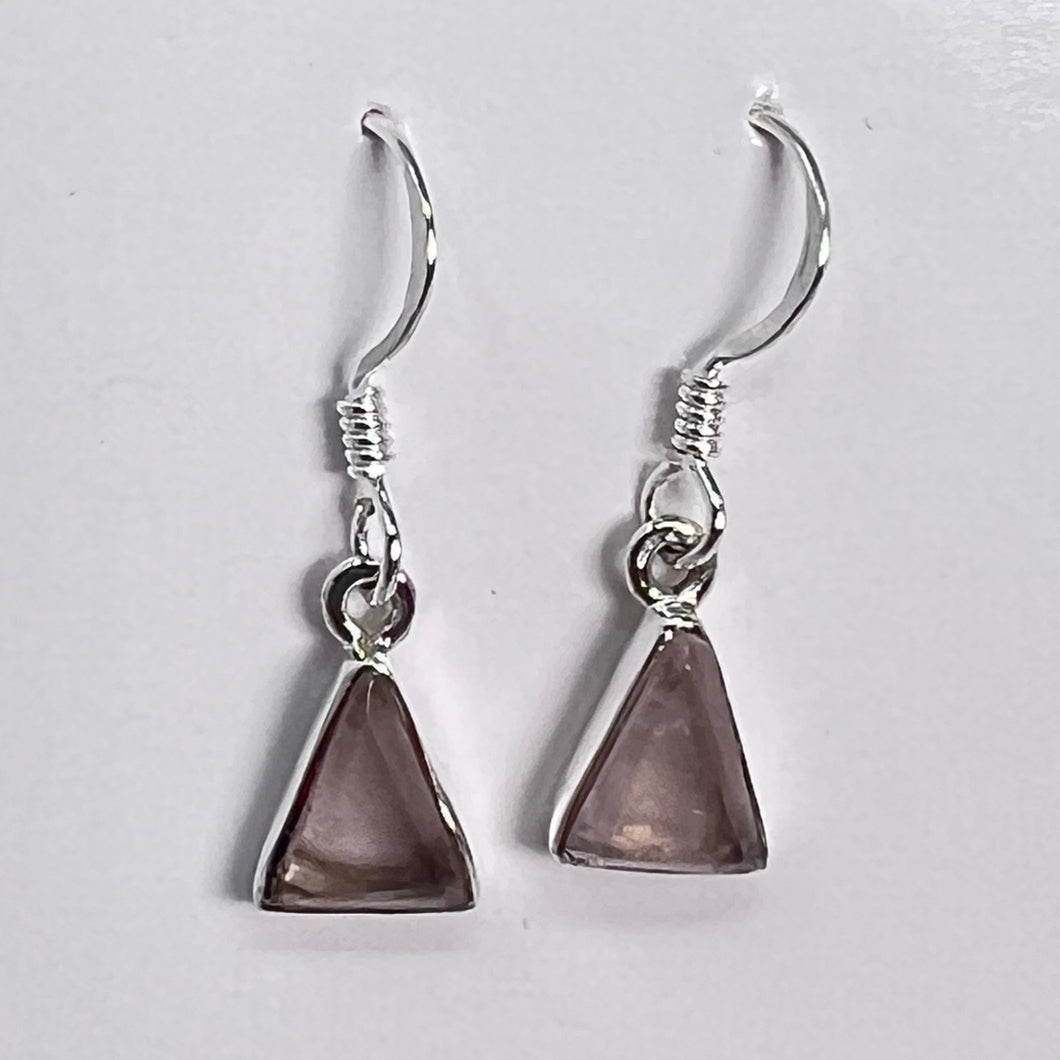 Earrings - Rose Quartz