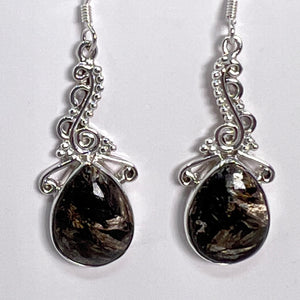Earrings - Golden Seraphinite
