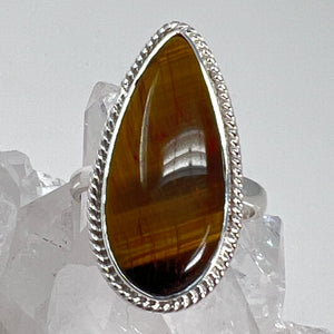 Ring - Tigers Eye - Size 10