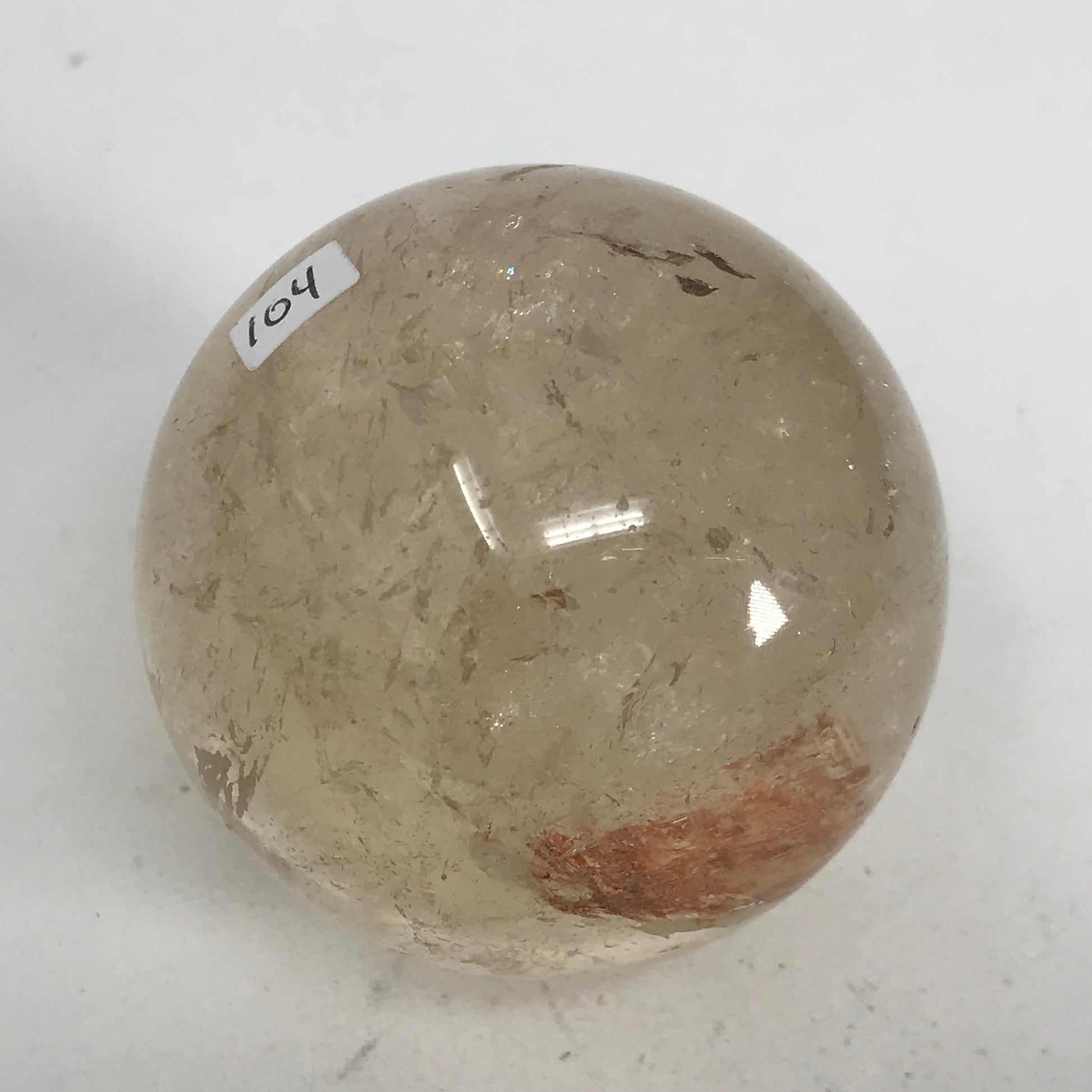 Natural Citrine Sphere - 40mm