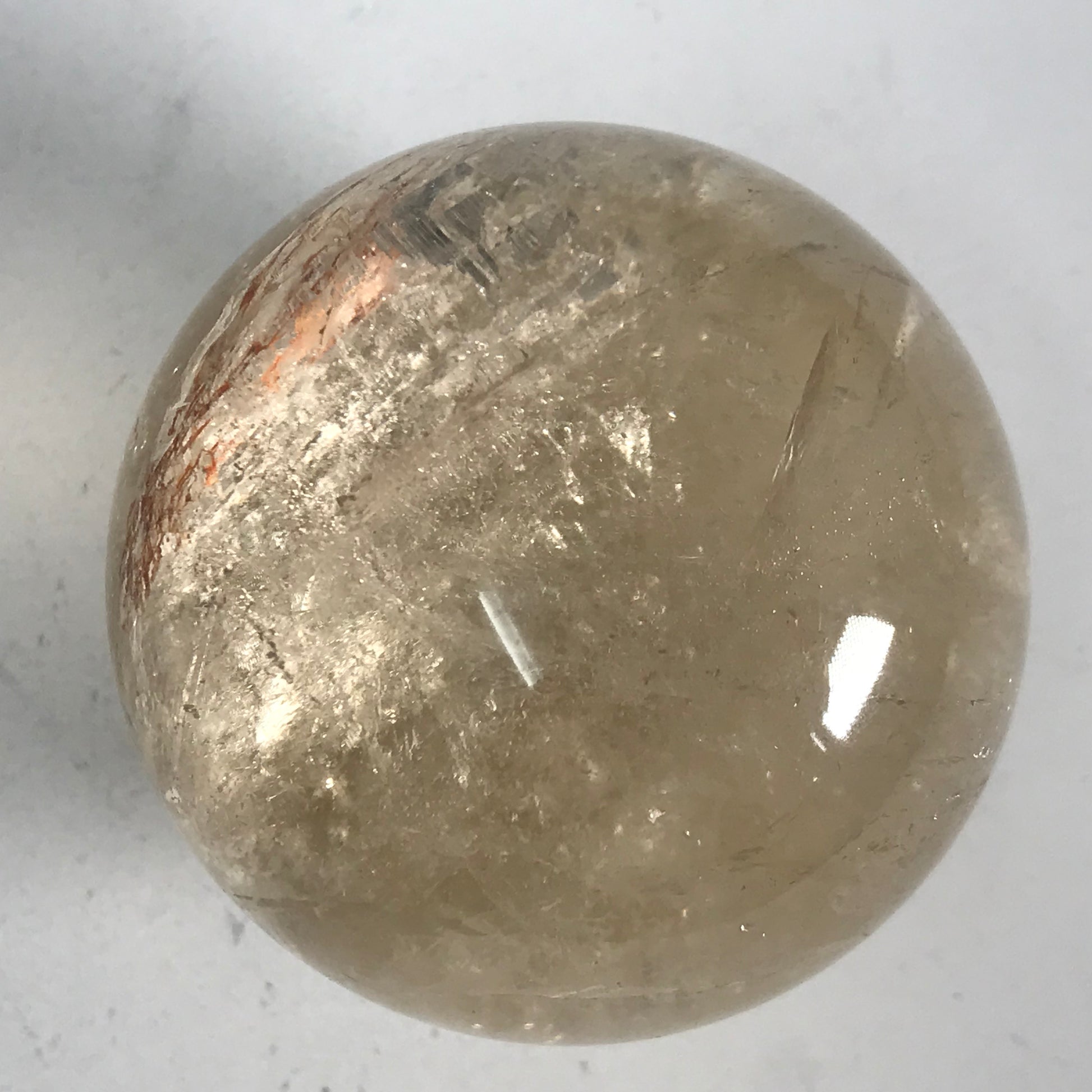 Natural Citrine Sphere - 40mm
