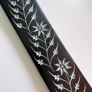 Soapstone Incense Holder - Carved Flower