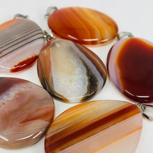 Load image into Gallery viewer, Pendant - Carnelian Flat

