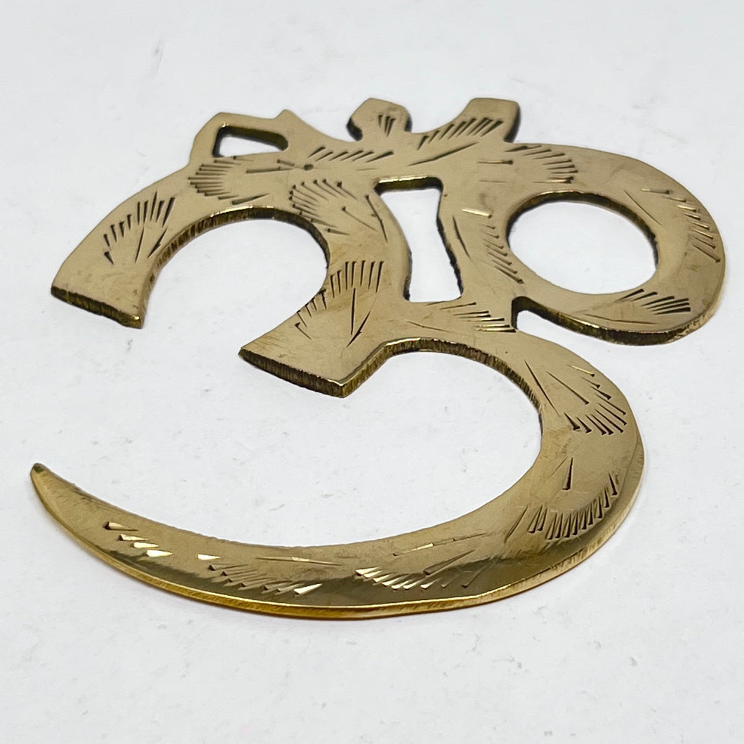 Brass OM Wall Hanging (Small)
