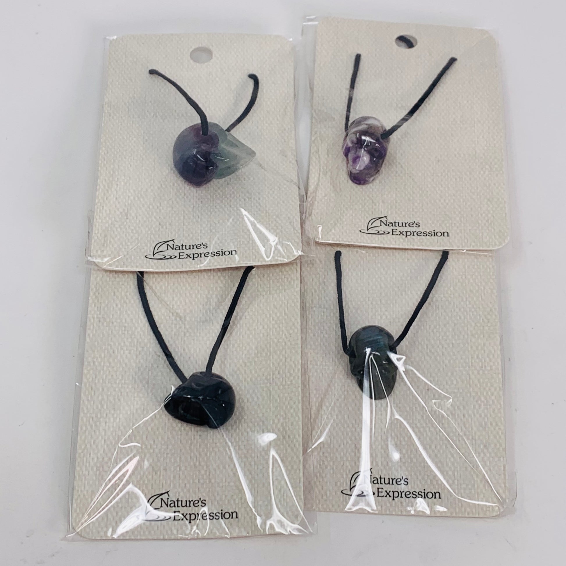 Skull Pendant on Black Cord (Options)