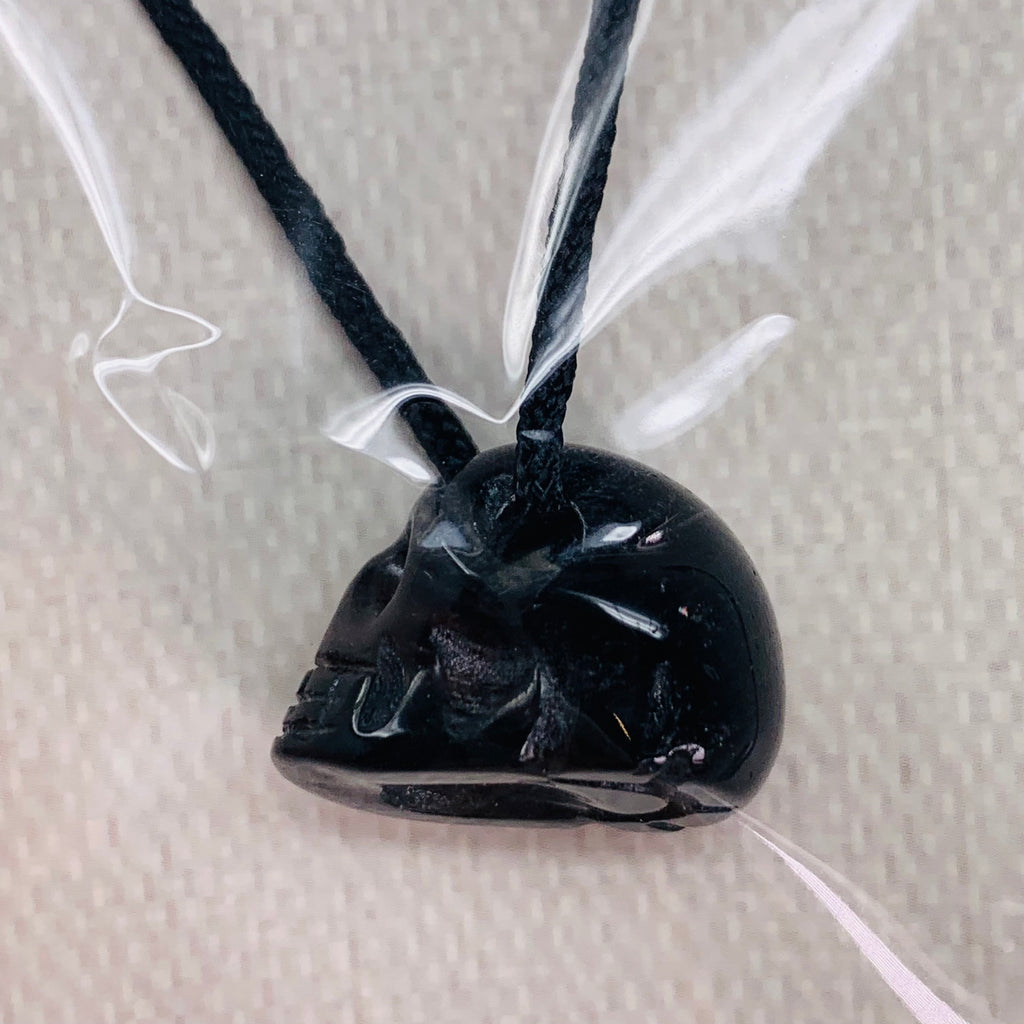 Skull Pendant on Black Cord (Options)