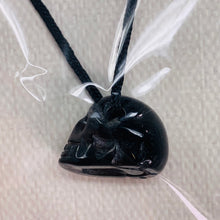 Load image into Gallery viewer, Skull Pendant on Black Cord (Various)
