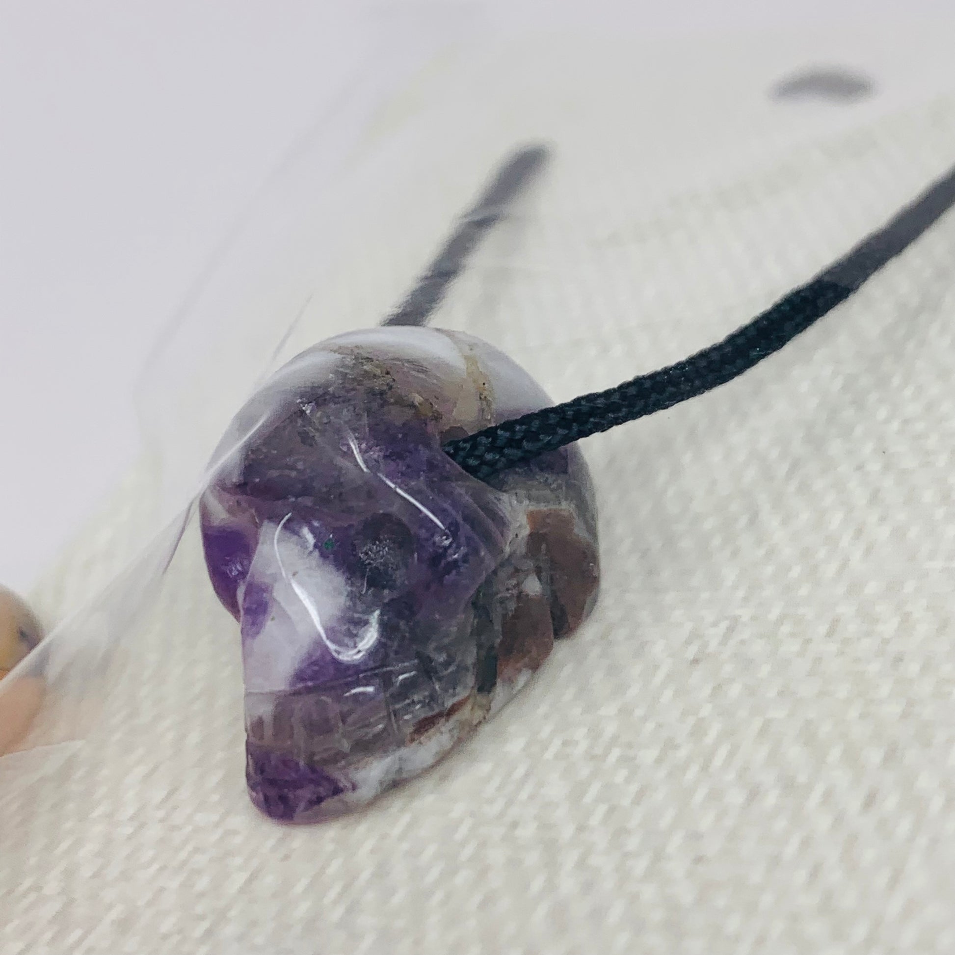 Skull Pendant on Black Cord (Options)