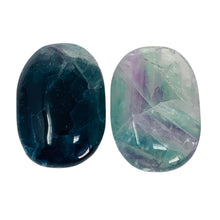 Load image into Gallery viewer, Fluorite Palm Stone (Medium &amp; Large)

