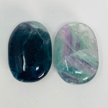 Load image into Gallery viewer, Fluorite Palm Stone (Medium &amp; Large)
