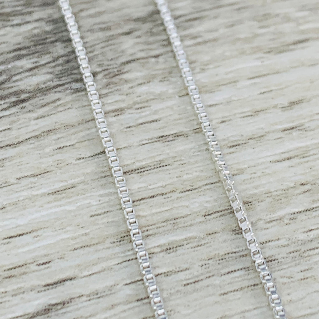Sterling Silver Chain - BOX (16", 18", 20", 24")
