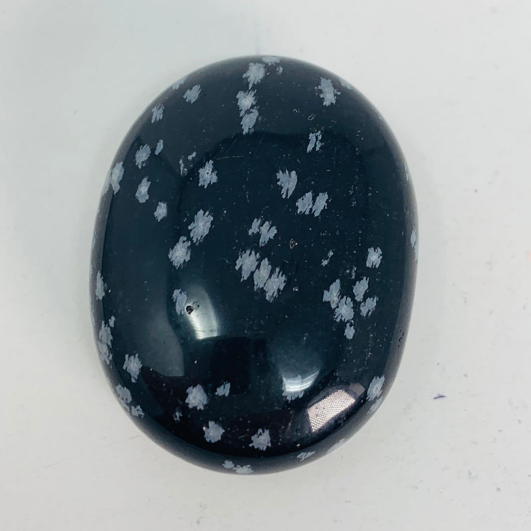 Snowflake Obsidian - Palm Stone (Small)