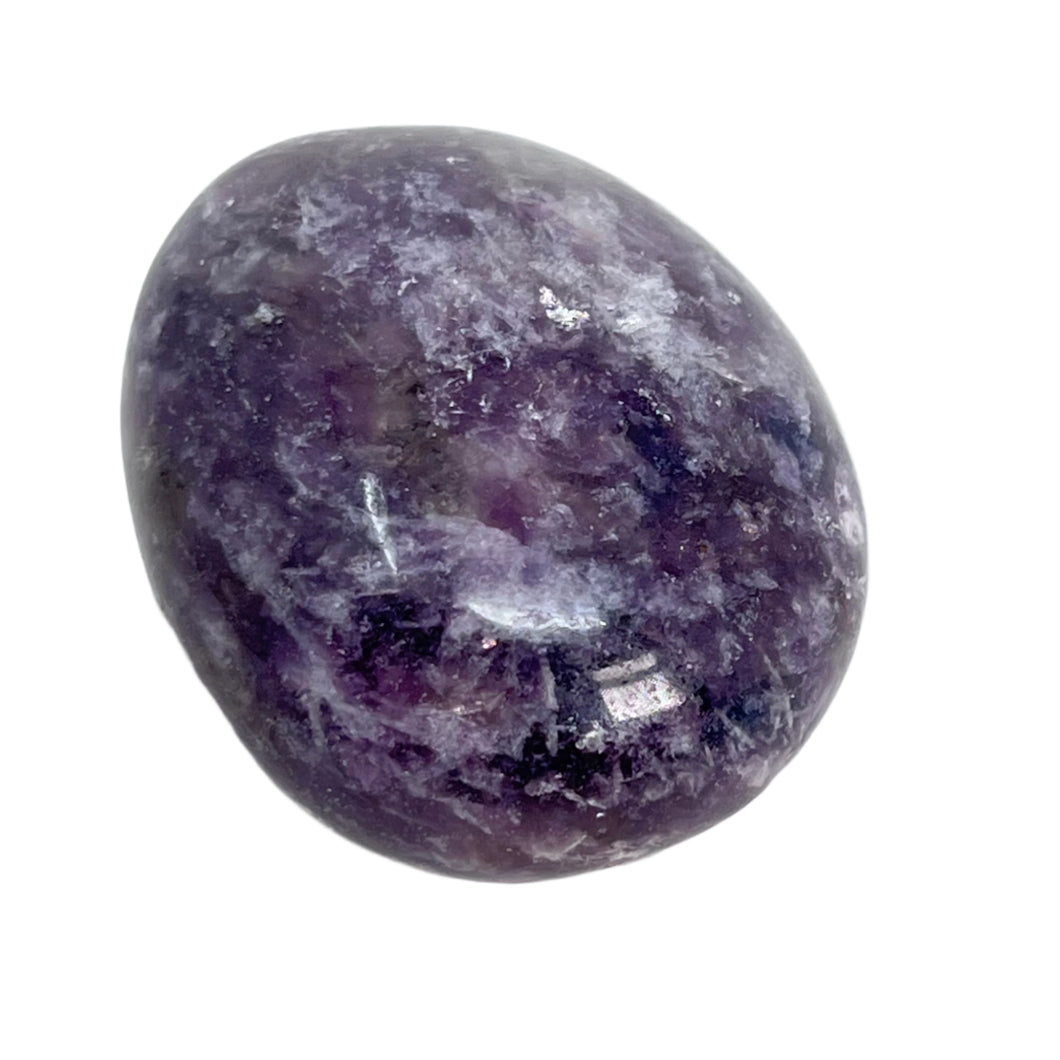 Lepidolite Palm Stone - $29