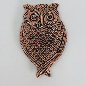 Copper Owl Dish