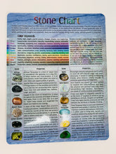 Load image into Gallery viewer, Tumbled Stone Chart (3 options)
