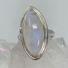 Load image into Gallery viewer, Ring - Rainbow Moonstone - Size 6
