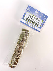 Sage Juniper & Sweetgrass Smudge Blend