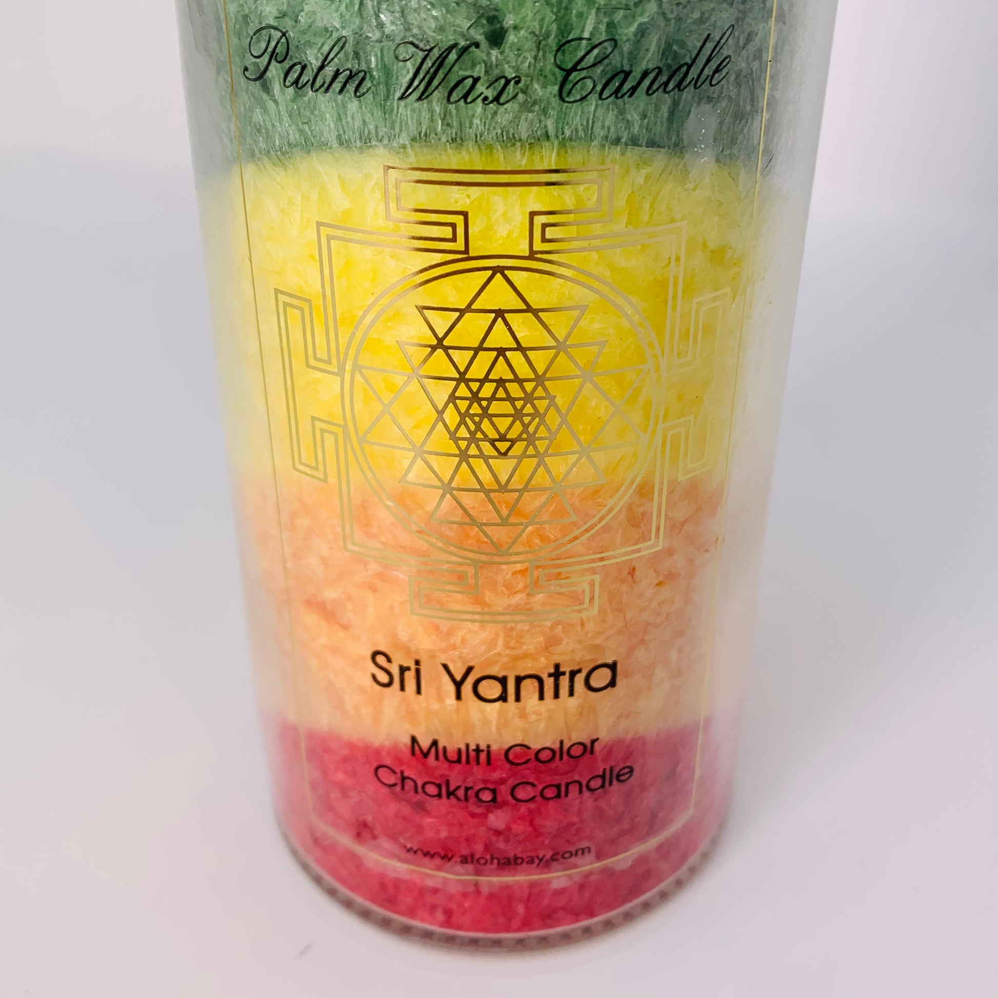 Chakra Pillar Candle in Jar 16oz
