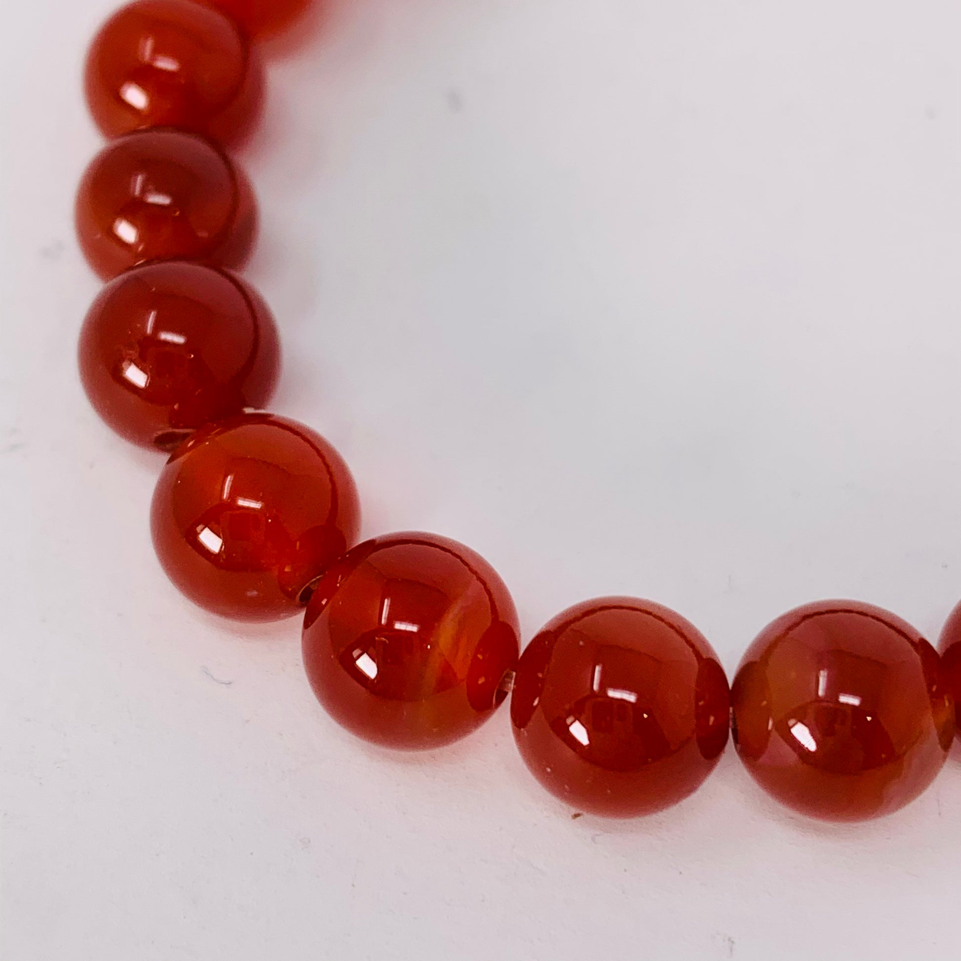 Bracelet - Carnelian 8mm