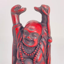 Load image into Gallery viewer, Standing Happy Buddha (Red Resin) 5&quot;
