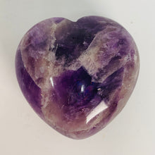 Load image into Gallery viewer, Amethyst (Chevron) Puffy Heart
