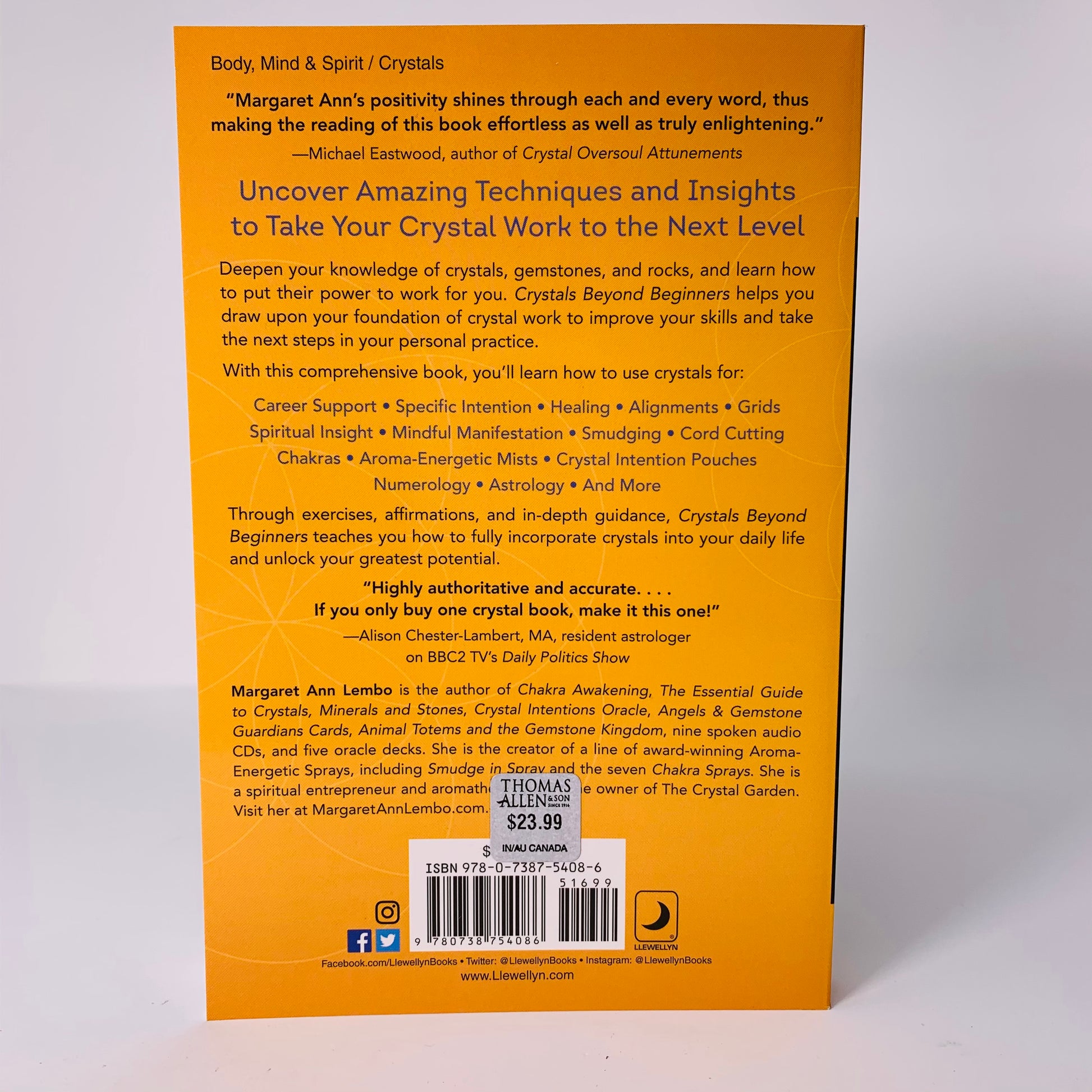 Crystals Beyond Beginners by Margaret Ann Lembo
