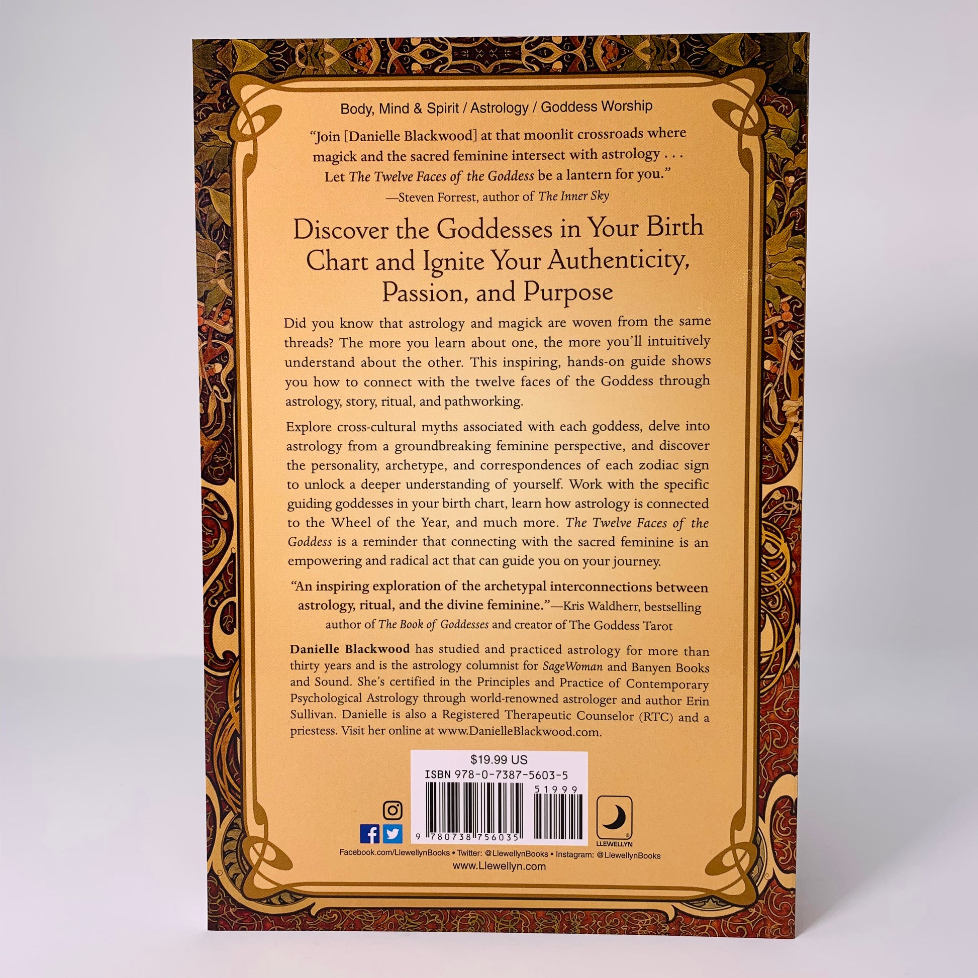 The Twelve Faces of the Goddess by Danielle Blackwood