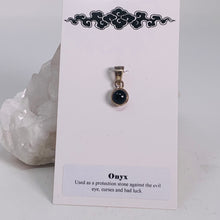 Load image into Gallery viewer, Pendant - Black Onyx

