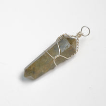 Load image into Gallery viewer, Wire Wrapped Crystal Pendant (18 Options)
