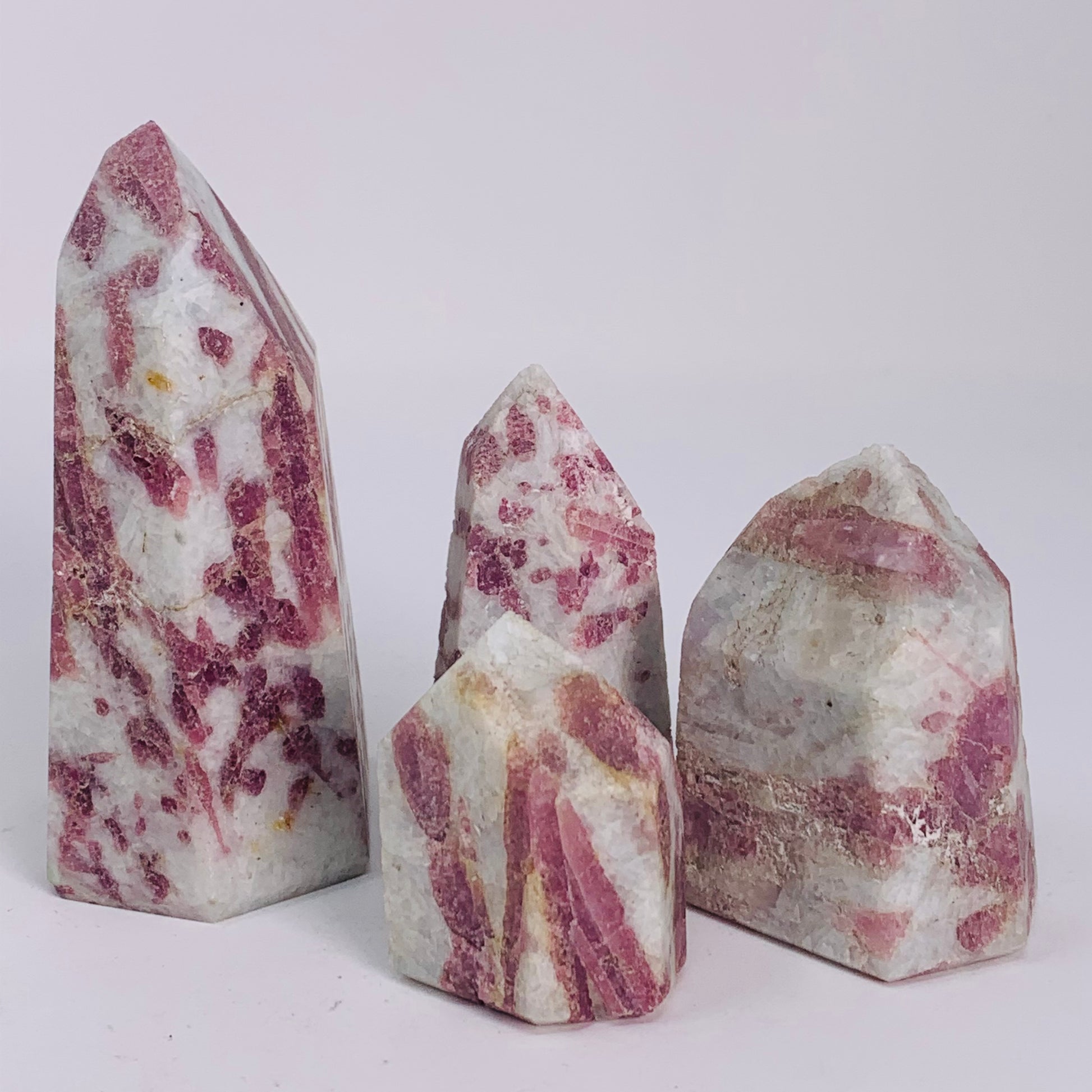 Pink Tourmaline in Matrix - Standing Point