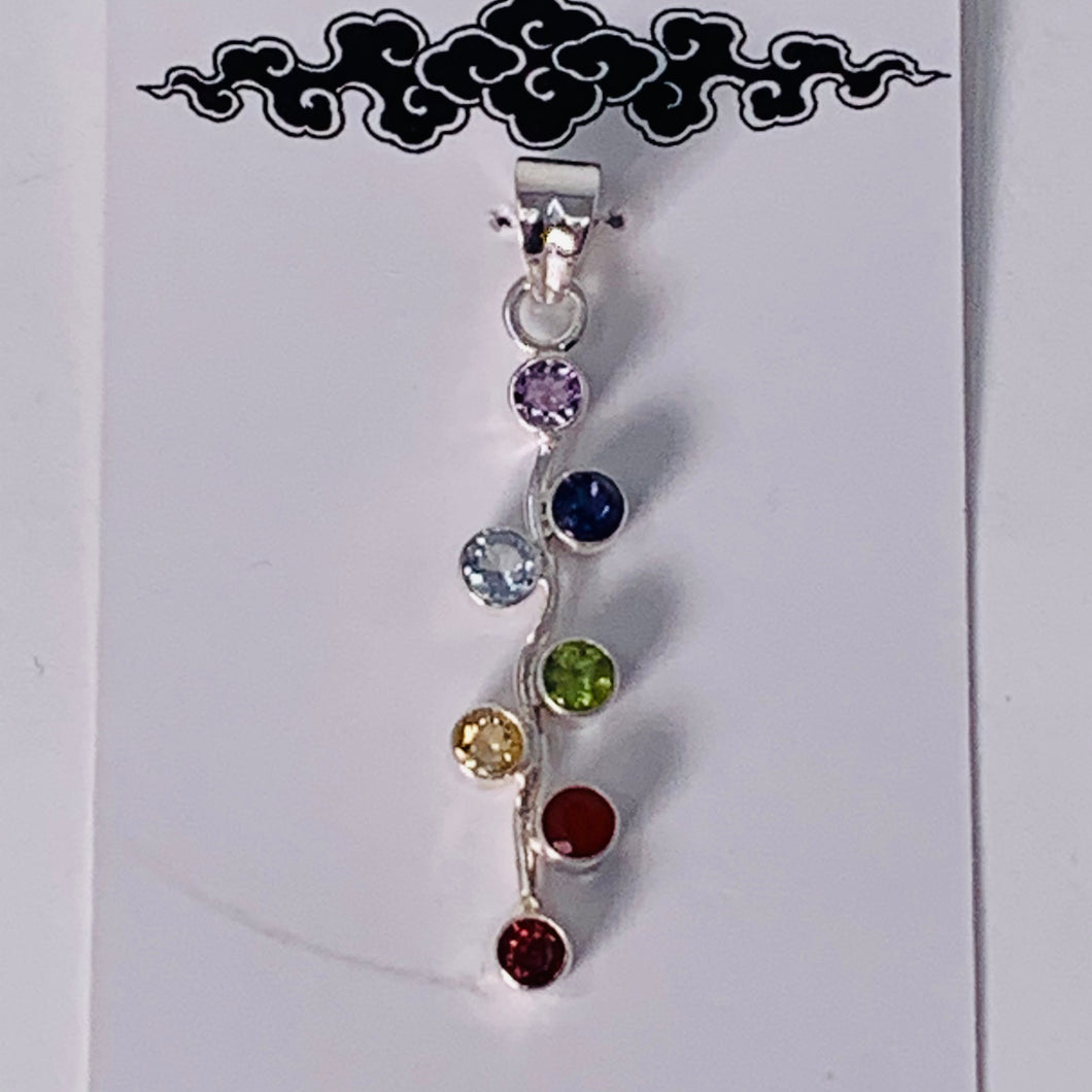 Pendant - 7 Chakra Stones