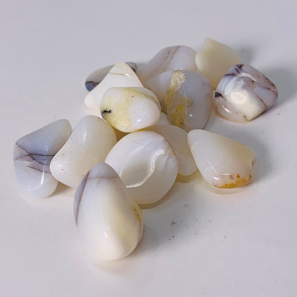 White Opal - Tumbled