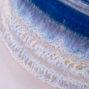 Incense Cup Blue Rim