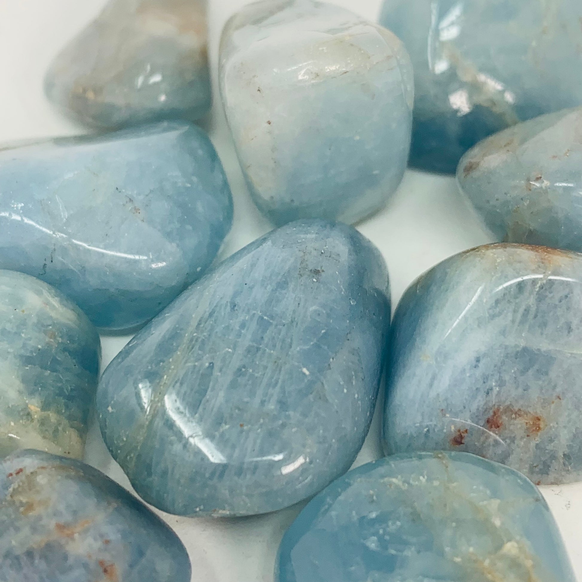 Aquamarine Blue - Tumbled