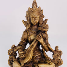 Load image into Gallery viewer, Resin Saraswati Goddess
