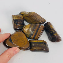 Load image into Gallery viewer, Tigers Eye - Large Tumbled/Pebble
