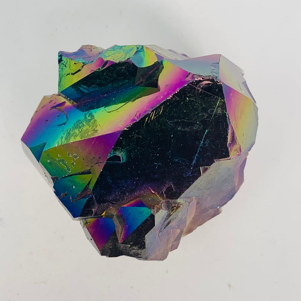 Rainbow Titanium Quartz (Top Polished - 3 options)