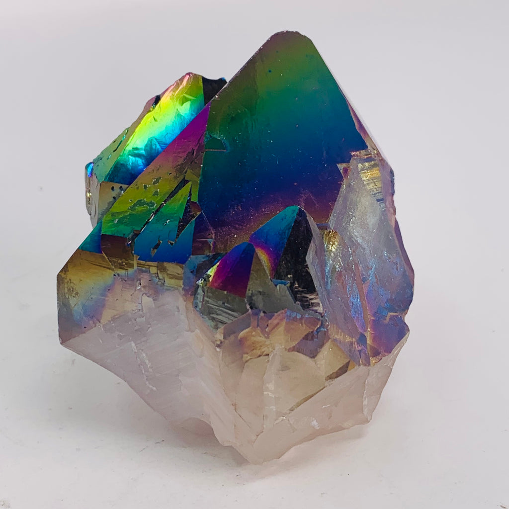 Rainbow Titanium Quartz (Top Polished - 3 options)