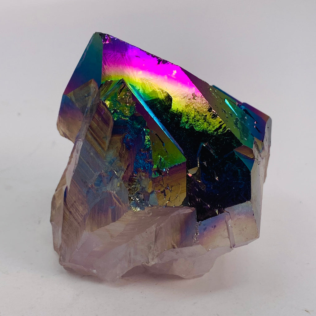 Rainbow Titanium Quartz (Top Polished - 3 options)