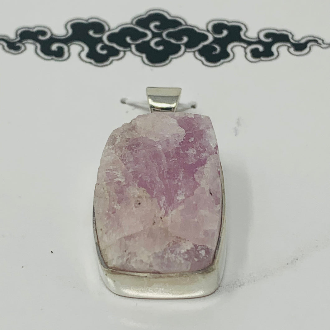Pendant - Kunzite (rough/natural)