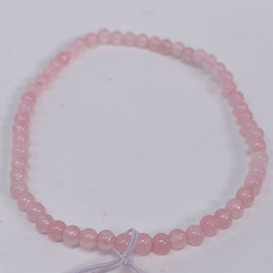 Crystal Bead Bracelet 4mm (Various)