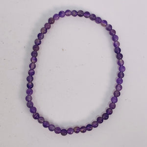 Crystal Bead Bracelet 4mm (Various)